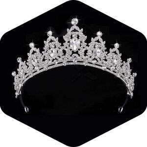 Queen Crown and Tiaras Princess Crown for Women and Girls Crystal Headbands for